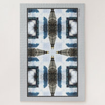 シュールランドマーク抽象芸術ジグソーパズル2