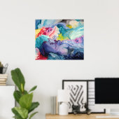 シュールレアリスカラーポスター ポスター (ホームオフィス)