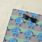 シュールレアリスサークルビーチタオル ビーチタオル (インサイチュ)