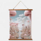 シュールレアリストアート – ドリームスケプス 吊り下げ型タペストリー (正面2)