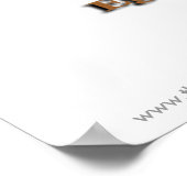 シュールレアリストエッグ、ベーコン&チーズベーグル ポスター (角)