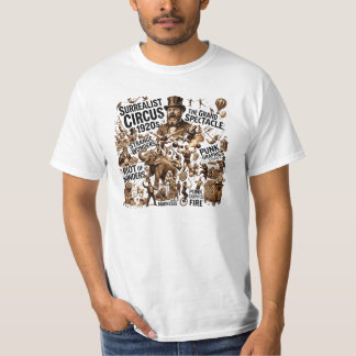 シュールレアリスト 1920年代 サーカス パンク グラフィックTシャツ - Vin Tシャツ