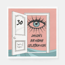 シュールレアリスム30thの誕生日 スタンダードランチョンナプキン