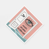 シュールレアリスム30thの誕生日 スタンダードランチョンナプキン (角)