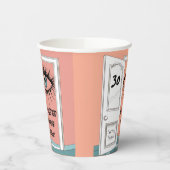 シュールレアリスム30thの誕生日 紙コップ (左)