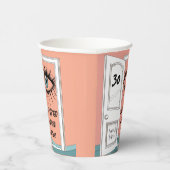 シュールレアリスム30thの誕生日 紙コップ (右)