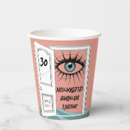 シュールレアリスム30thの誕生日 紙コップ