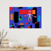 シュールレアリズムではない子宮 ポスター (キッチン)