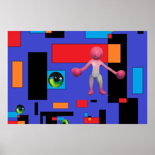 シュールレアリズムではない子宮 ポスター (正面)