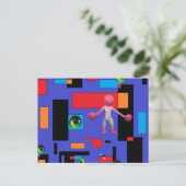 シュールレアリズムではない子宮 ポストカード (スタンド正面)