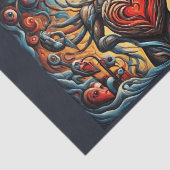 シュールレアリズムとキュービズムへのトリビュート#1：愛救! 薄葉紙 (詳細)