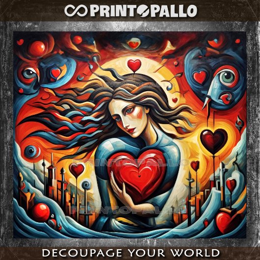 シュールレアリズムとキュービズムへのトリビュート#2:愛救! 薄葉紙