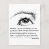 シュールレアリズムの定義 ポストカード (正面)