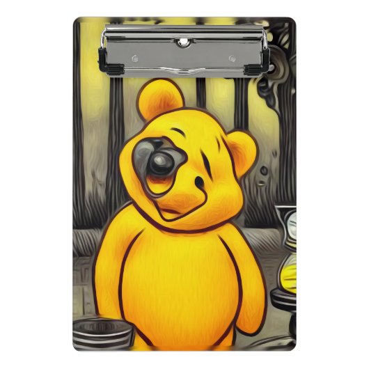 シュールレアルシボルグパロディポオベア ミニクリップボード (正面)