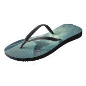 シュールレアルシャーク海 ビーチサンダル (アングル)