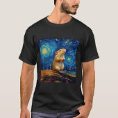 シュールレアルスターリーナイトゲルビル Tシャツ (正面)
