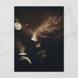 シュールレアルティータイムセピア ポストカード