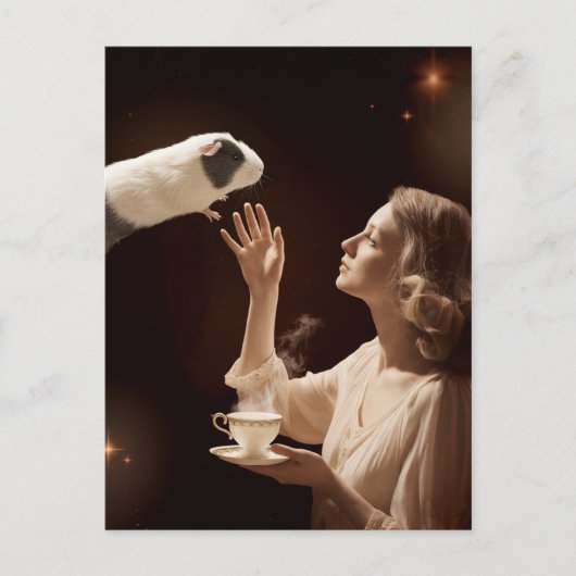 シュールレアルティータイム魔法ギニアピグ ポストカード (正面)