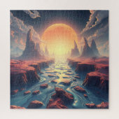 シュールレアルドリームワールドエテリアアルアイアート ジグソーパズル (縦)