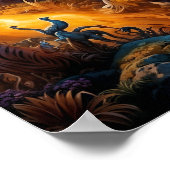 シュールレアルライオンサファリ ポスター (角)