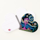 シュール星空の夜のノート ノートブック (内部)