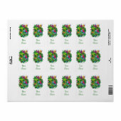 シュール・ジャングルに隠された野生動物 ラベル (フルシート)