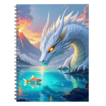 シュール・ホワイト・ドラゴンと金ゴールド・フィッシュ