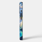 シュール・ホワイト・ドラゴンと金ゴールド・フィッシュ Case-Mate iPhoneケース (裏面 / 左)