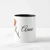 シュール・ポピー・フラワーマグ マグカップ (中央)