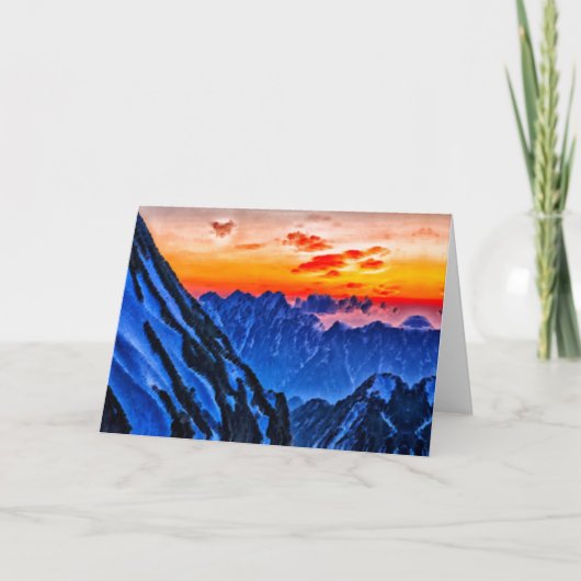 シューレアル山日本の脈 シーズンカード (正面)