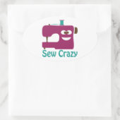 シュー熱狂する 楕円形シール (バッグ)