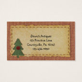 シュー・クリスマスツリーつるラベル (裏面)