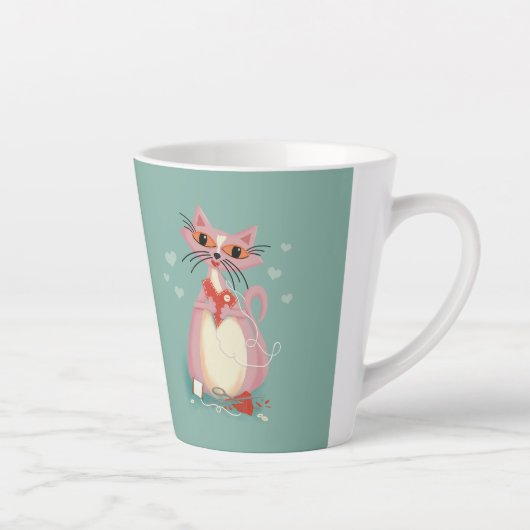 シュー・ホワイズ我々は友人のラテマグ カフェラテマグ (右)