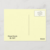 シュー ポストカード (裏面)