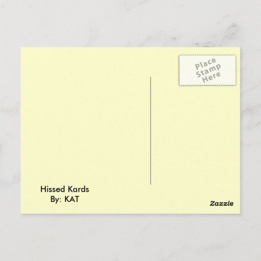 シュー ポストカード (裏面)