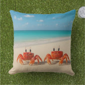 ショアで冷却 – 屋外の枕(20 x 20) アウトドアクッション (芝生)