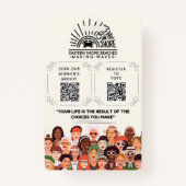 ショアジョインとレジスタバッジのカニ バッジ (裏面)