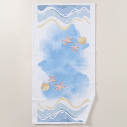 ショアタオルで ビーチタオル (正面)