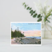 ショアパス、バーハーバー、私のヴィンテージ ポストカード (スタンド正面)