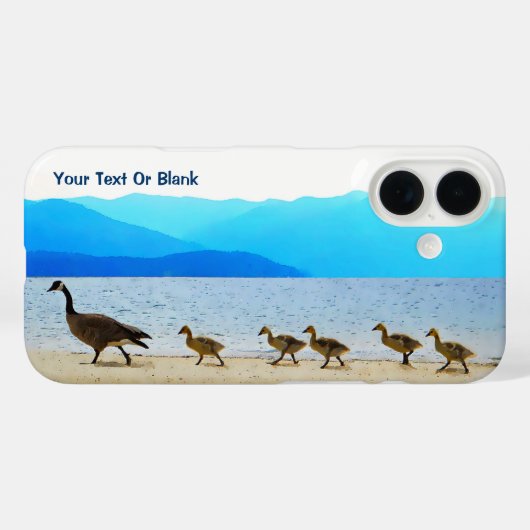 ショアパトロール – カナダガチョウ Case-Mate iPhoneケース (裏面 (横))