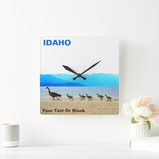 ショアパトロール – カナダゲーゼ スクエア壁時計 (ホーム)