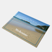 ショアパーソナライズされたビーチドアマット ドアマット (アングル)