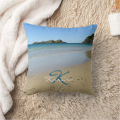 ショアパーソナライズされたビーチ装飾用クッション クッション (ブランケット)