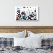 ショアピア/ワイルドウッド文字キャンバスプリント キャンバスプリント (インサイチュ (寝室))