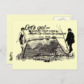 ショアファストライントロリーズ1910ヴィンテージポストカード ポストカード (正面/裏面)