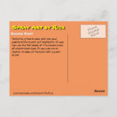 ショアベント ポストカード (裏面)