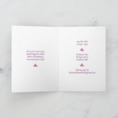 ショアラお洒落イ城への招待» ノートカード (内部)