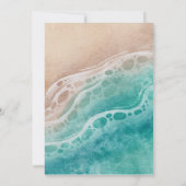 ショアラインドリームズウォーターカラービーチ結婚式 セーブザデート (裏面)