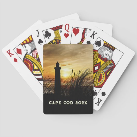 ショアラインライトハウスアットサンセットサミナリー トランプ (裏面)