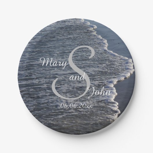 ショアラ結婚イン ペーパープレート (正面)